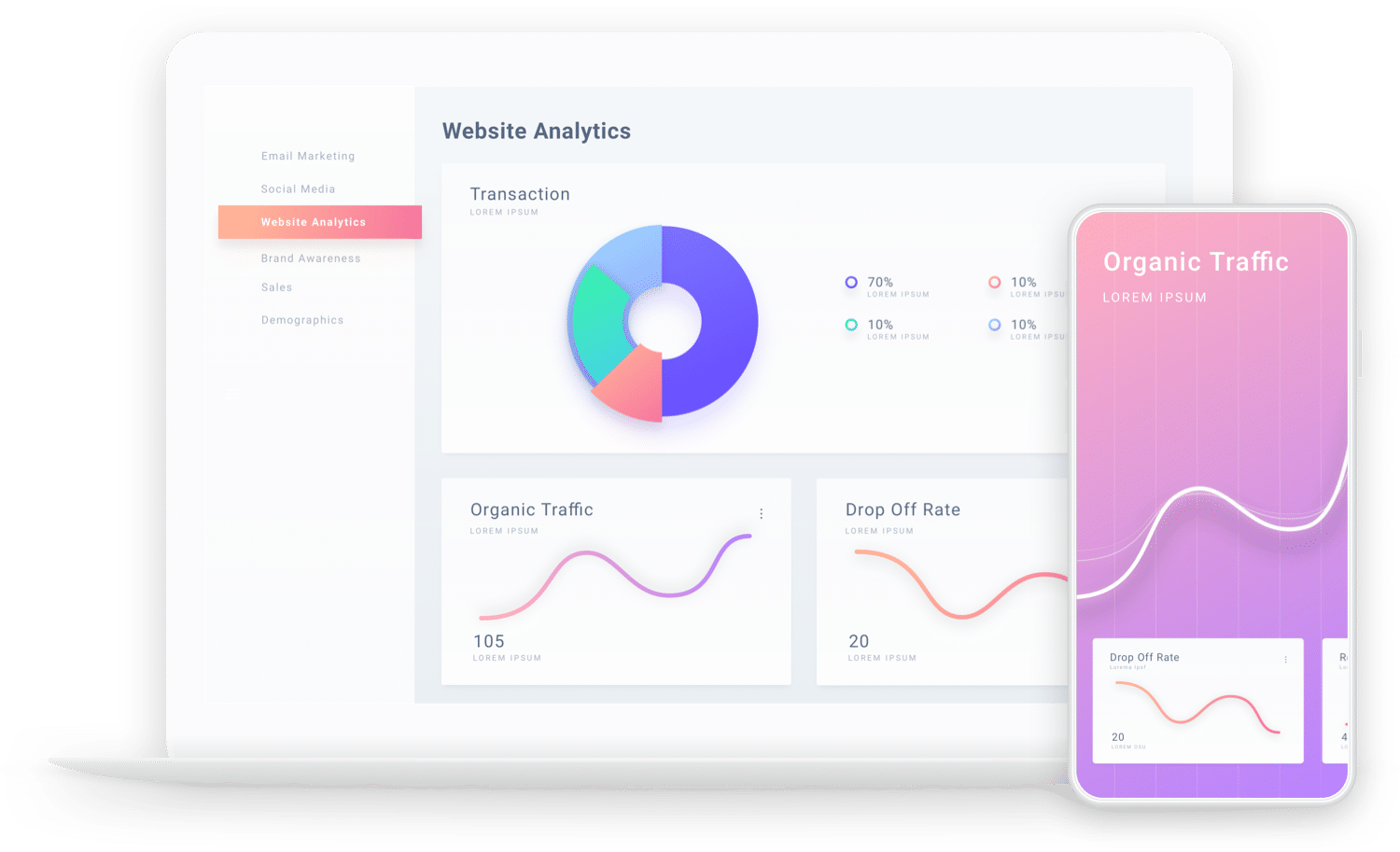 Digital Marketing laptop analytics 2 Digital Marketing