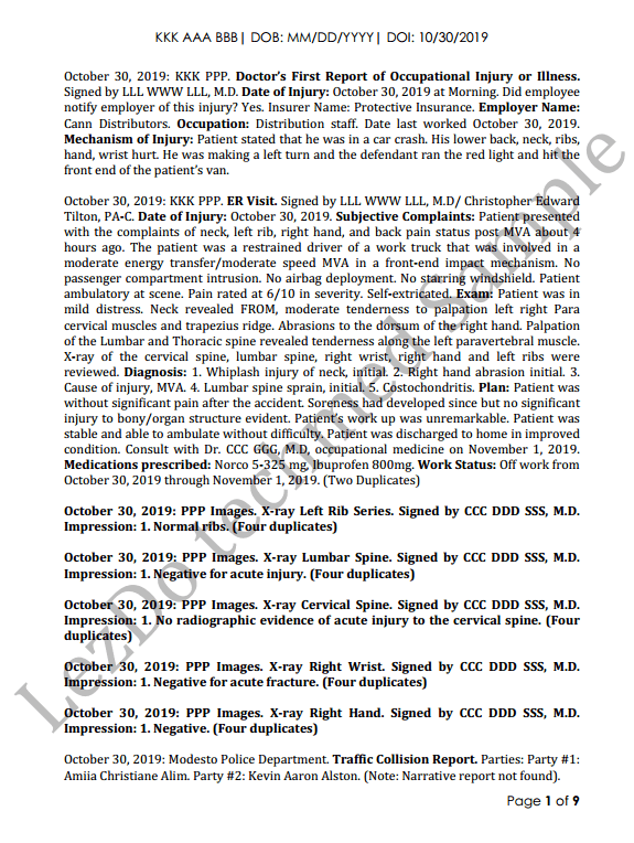 aps-medical-record-summarization-sample